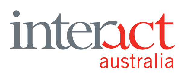 Interact Australia logo | About Work & Training